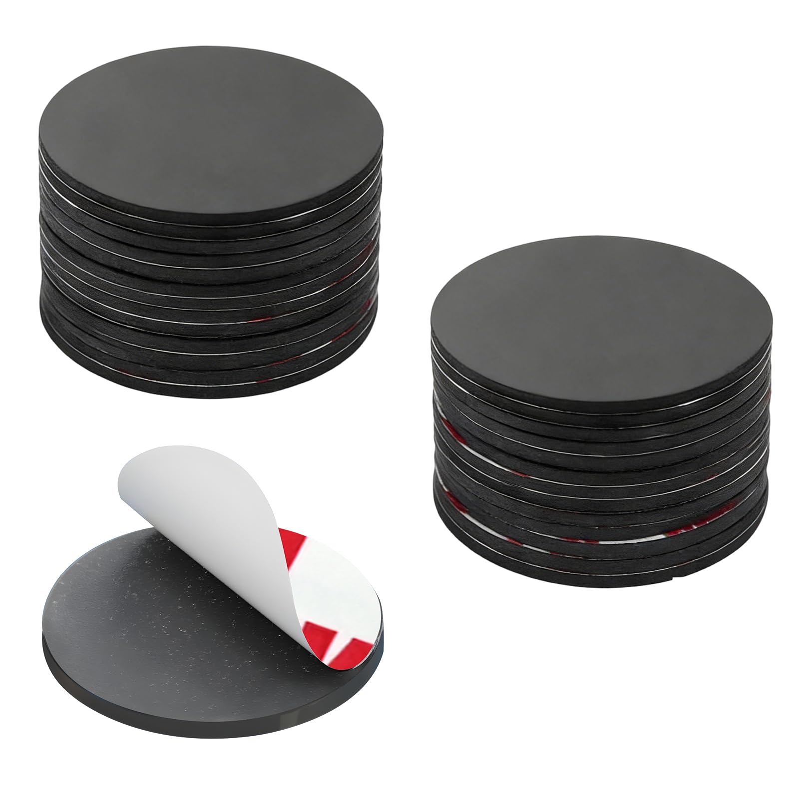 Towjug Round Magnets with Adhesive Backing, 240 Fridge Circle Magnetic Tape — Amazon image 12