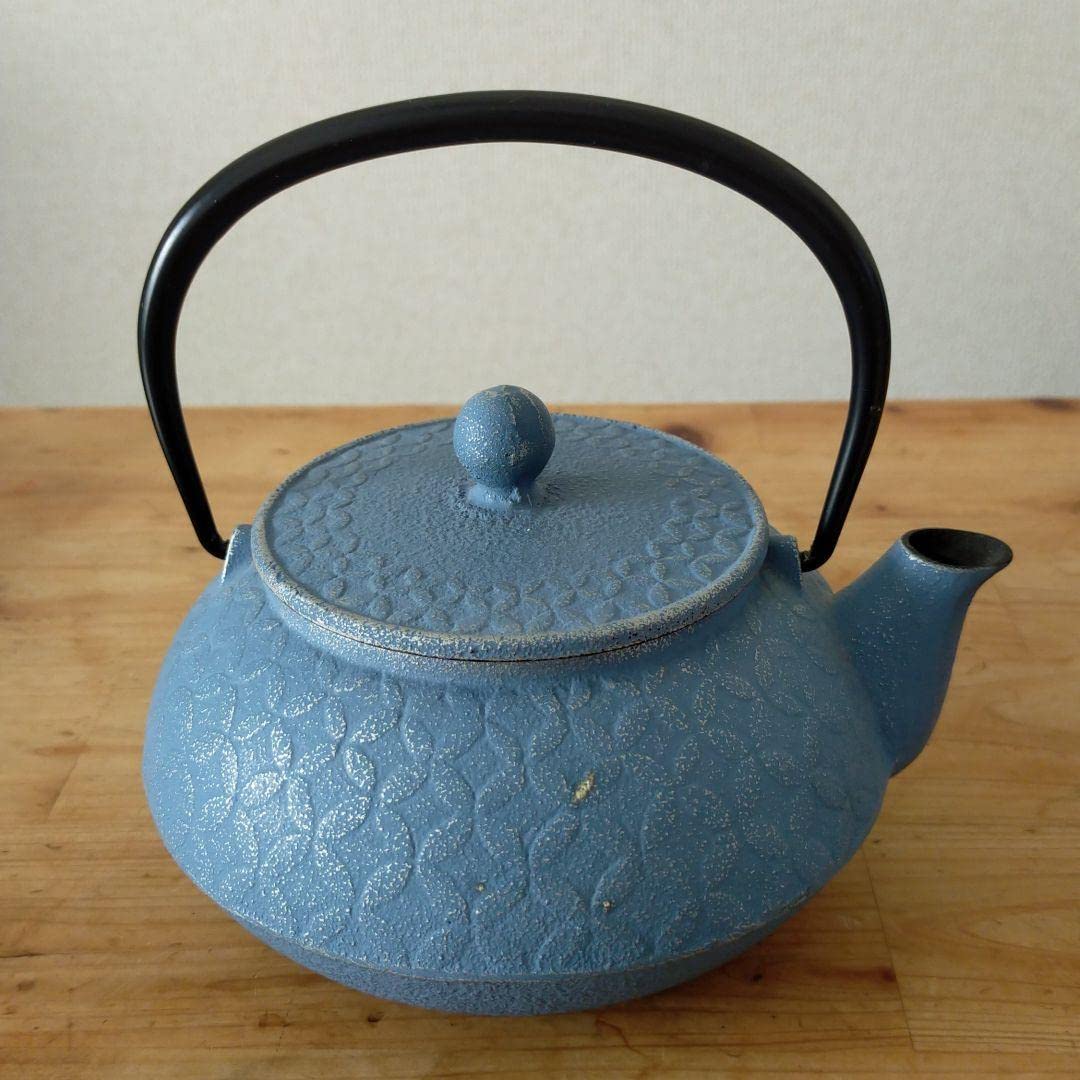 Amazon | 南部鉄器 鉄瓶 カラーポット | ノーブランド品 | 鉄瓶