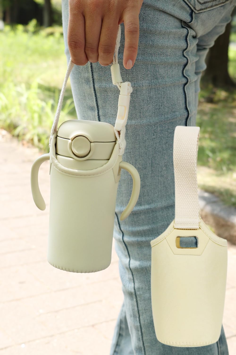Amazon | [MRG][np] 水筒カバー ベビーマグ 350ml用 サーモスベビー