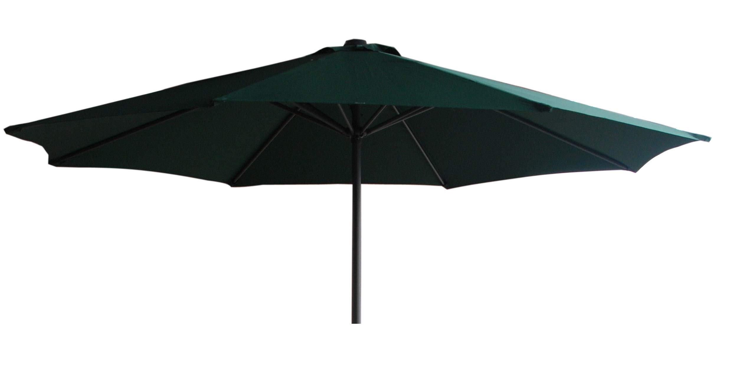 TFS PREMIUM Replacement Parasol Fabric Canopy for Standard & Cantilever Parasols (3m 8arm, Green PREMIUM) — image 1