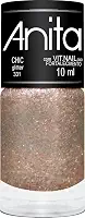 Anita Esmalte Chic Cosméticos Glitter Nude