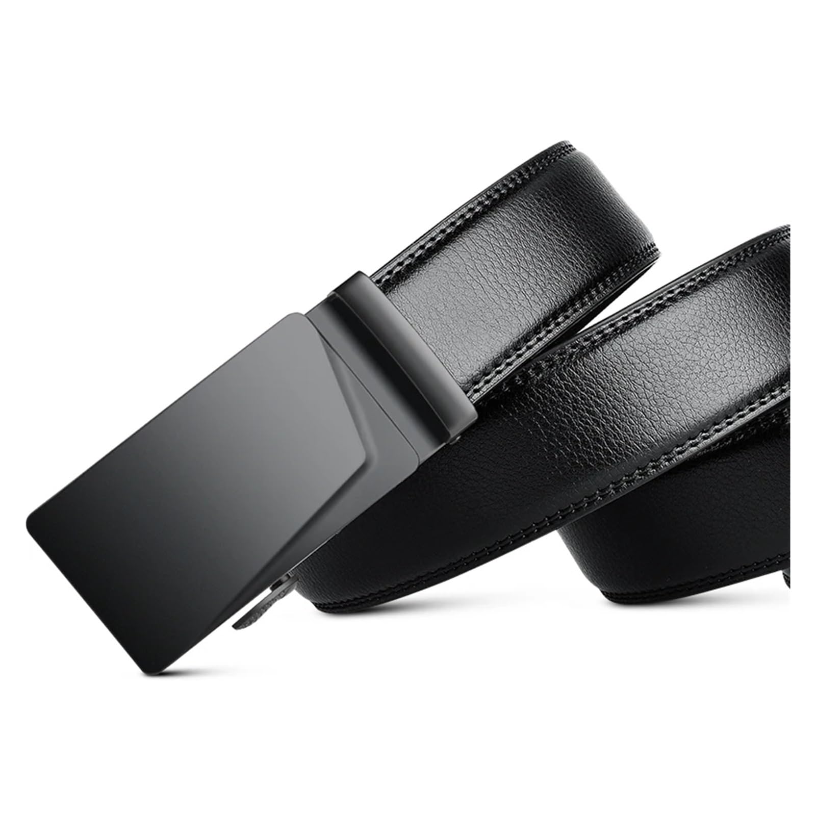 Cinturón de cuero con hebilla automática diseñador for hombre Para Hombres