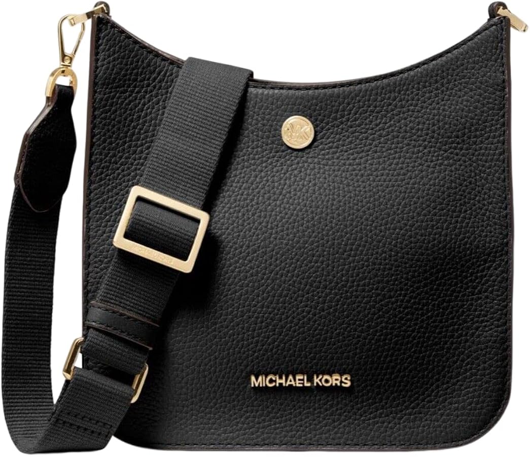Michael kors briley small pebbled leather messenger bag Clearance