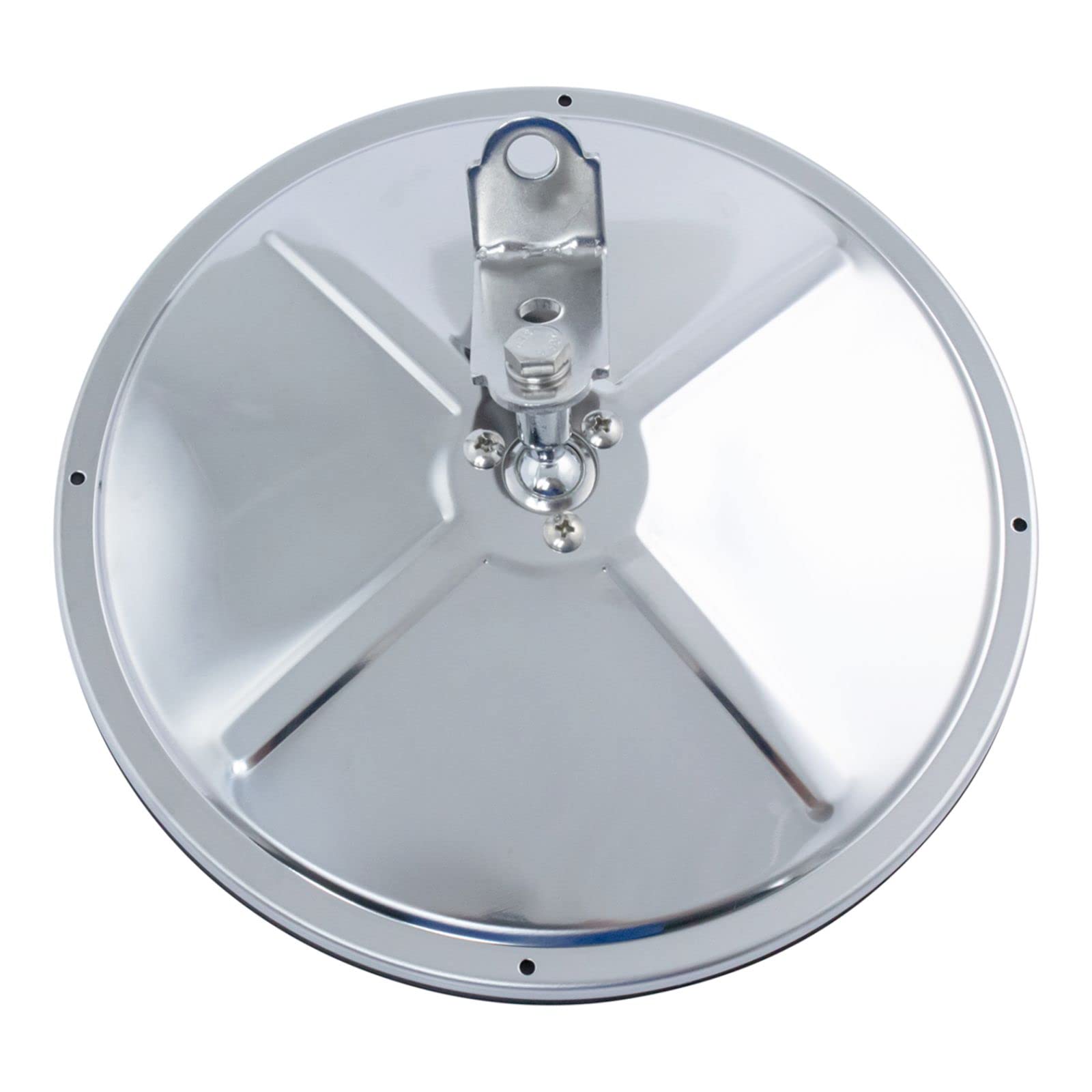 Fortpro 8 1/2" Convex Mirror Stainless Steel With Center Stud - Foto 7