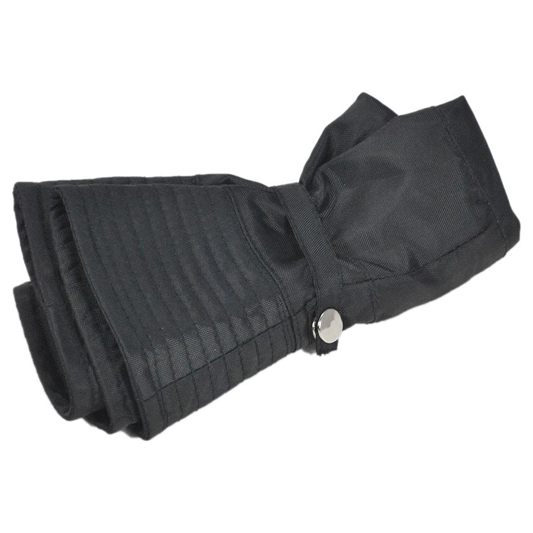 Jaxon Hats Rollable Rain Bucket Hat (Large, Black)