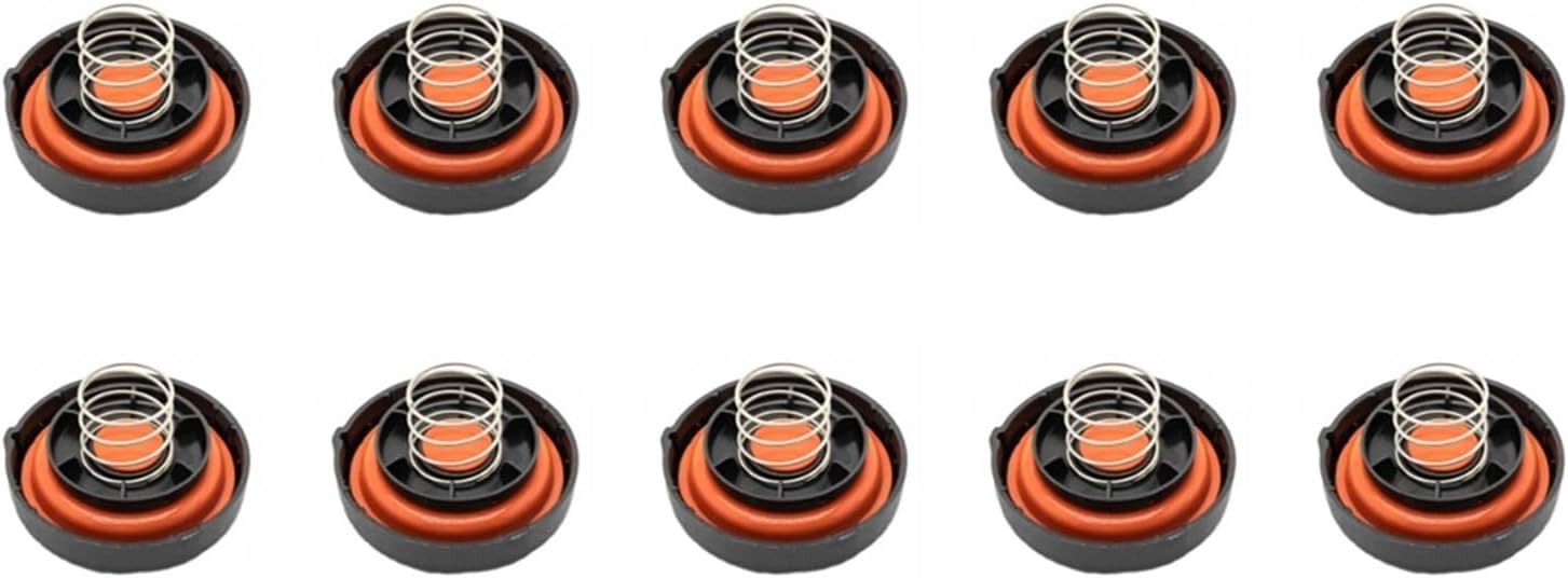 2/6/10PCS 03L103469F PCV Valve Cover Repair Kit Cap With Membrane Compatible 1.6TDI 2.0TDI 3. A4 A6 Q5 03L103469R(10pcs)