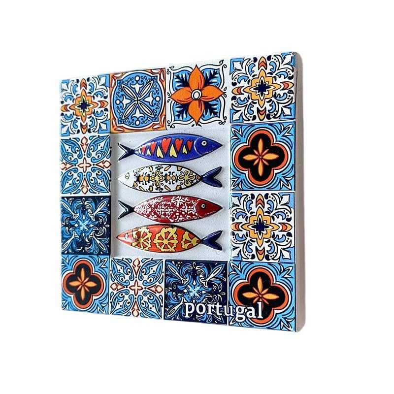Imán Decorativo de Resina para Refrigerador con Diseño de Pez miniatura 3