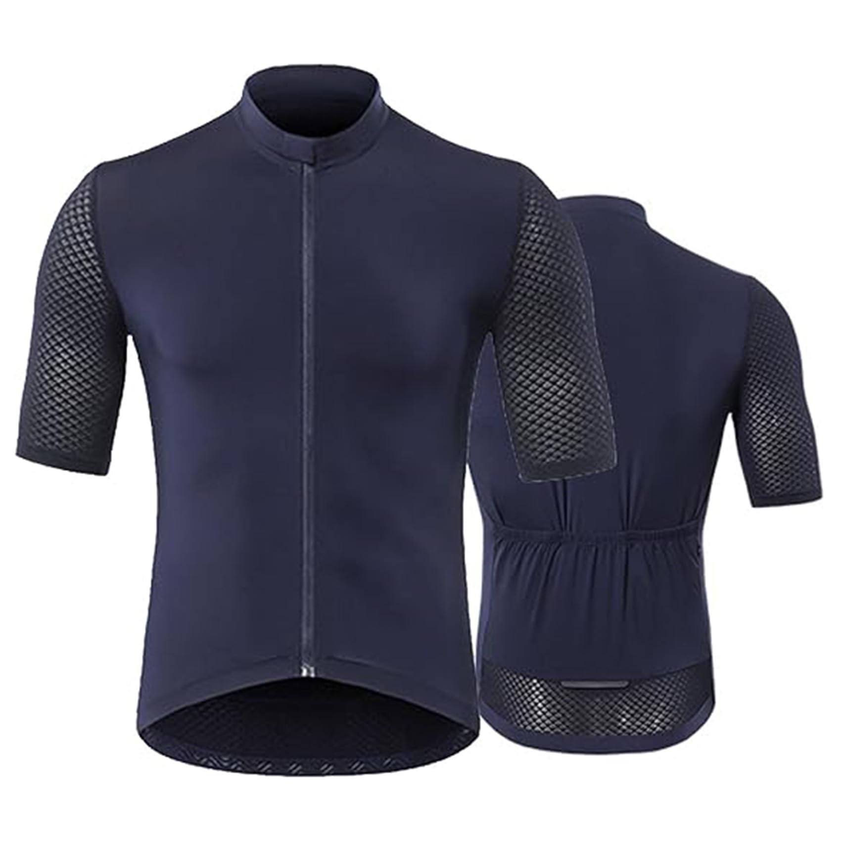 Sportowa koszulka kolarska męska jazda z krótkim rękawem letnie szybkoschnące koszulki rowerowe odblaskowa koszulka rowerowa koszulki rowerowe ubrania,A-ASIA3XL/EUR2XL