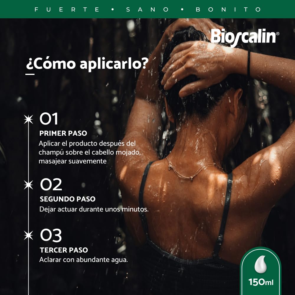 Bioscalin NOVA·Genina 150ml - Balsamo fortificante - Favorisce il benessere dei capelli e del cuoio capelluto - per donna e uomo
