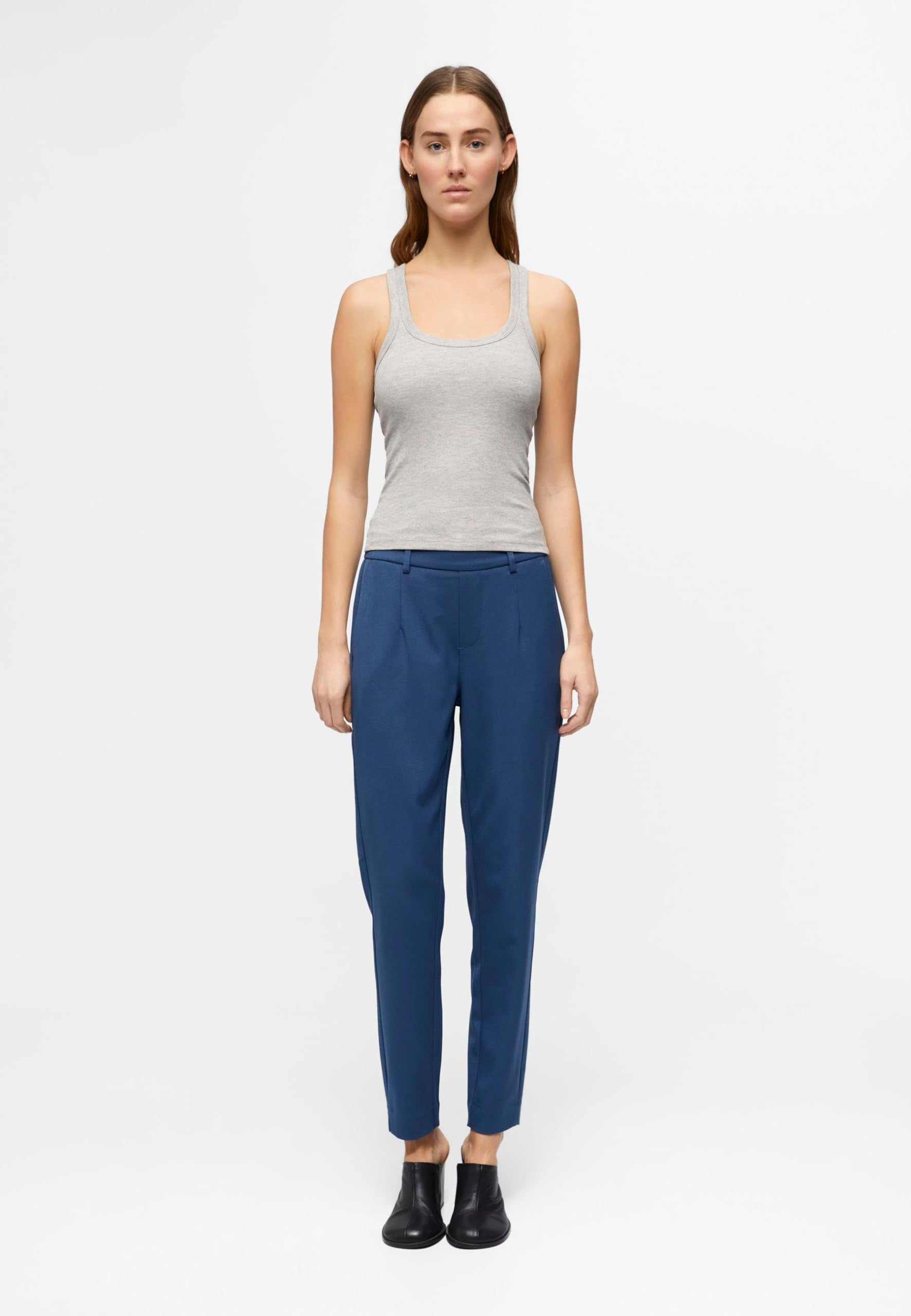 Object Objlisa Slim Pant Noos - spodnie materiałowe Kobiety