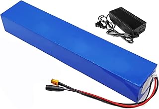 WOGQX E-Bike Battery 36V 12AH 12000mAh 10S4P Ebike Lithium-ion Battery Pack with 42V 2A Charger