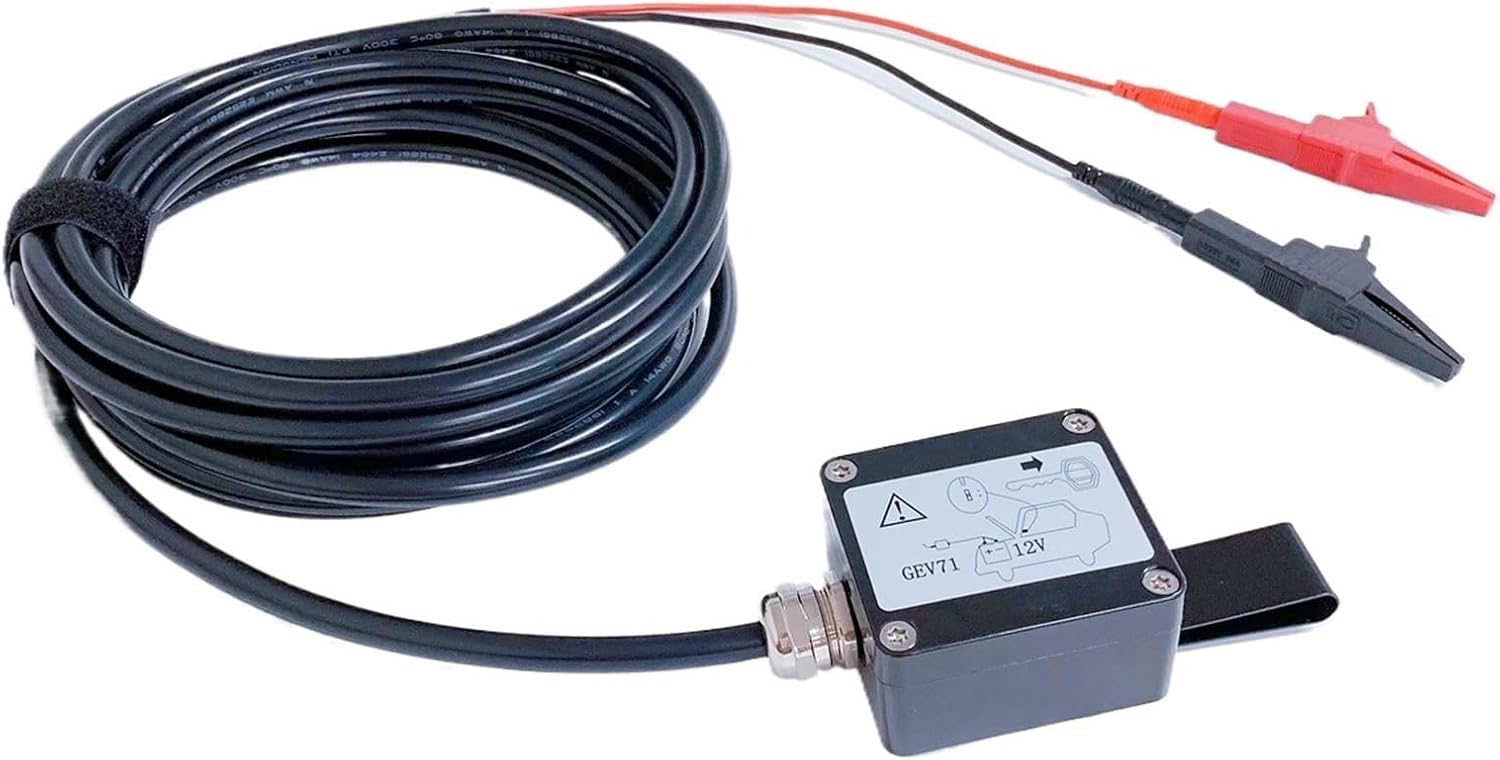 439038 GEV71 Cable Applicable to Total Station and GNSS GPS Receivers Power Cable 12V External Battery Power Cable 5-pin