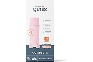 Playtex Diaper Genie Complete Pail in Pink, with Odor Control