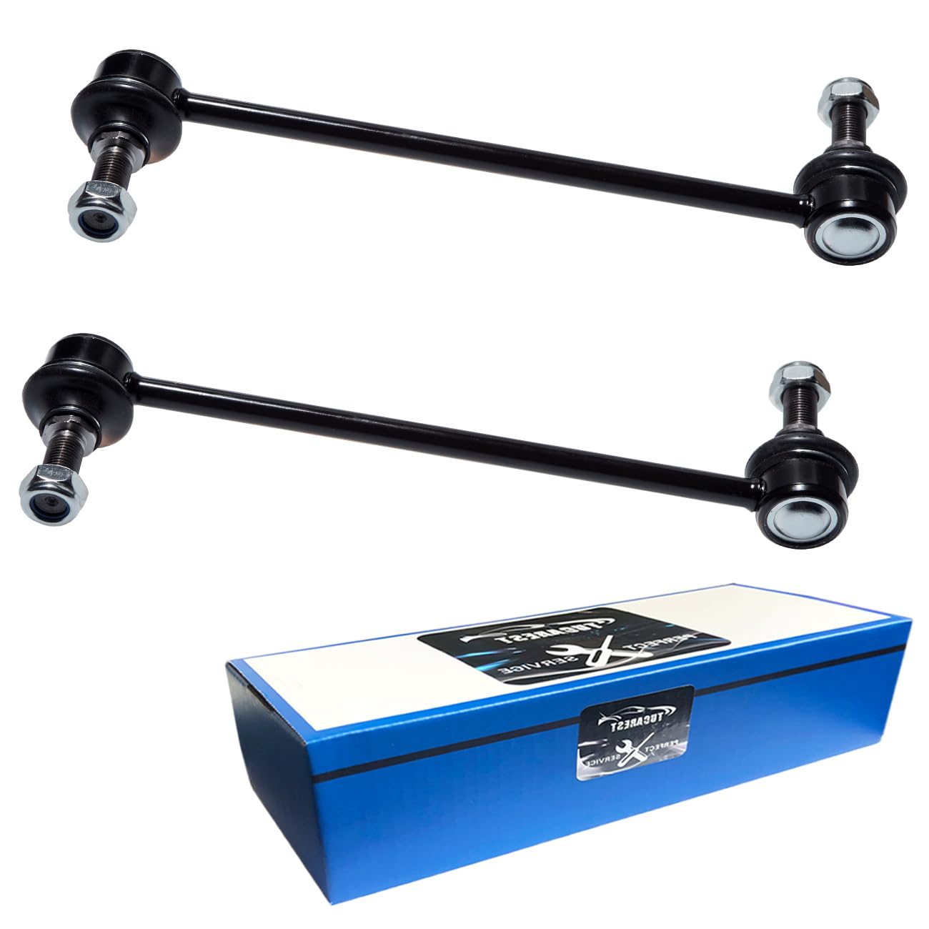 TUCAREST Front Sway Bar Stabilizer Link 2Pcs K750032 Compatible With 07-12 Hy-undai Elantra 2.0L /2010-2013 K-ia Forte Koup, 07-10 Magentis Optima, 07