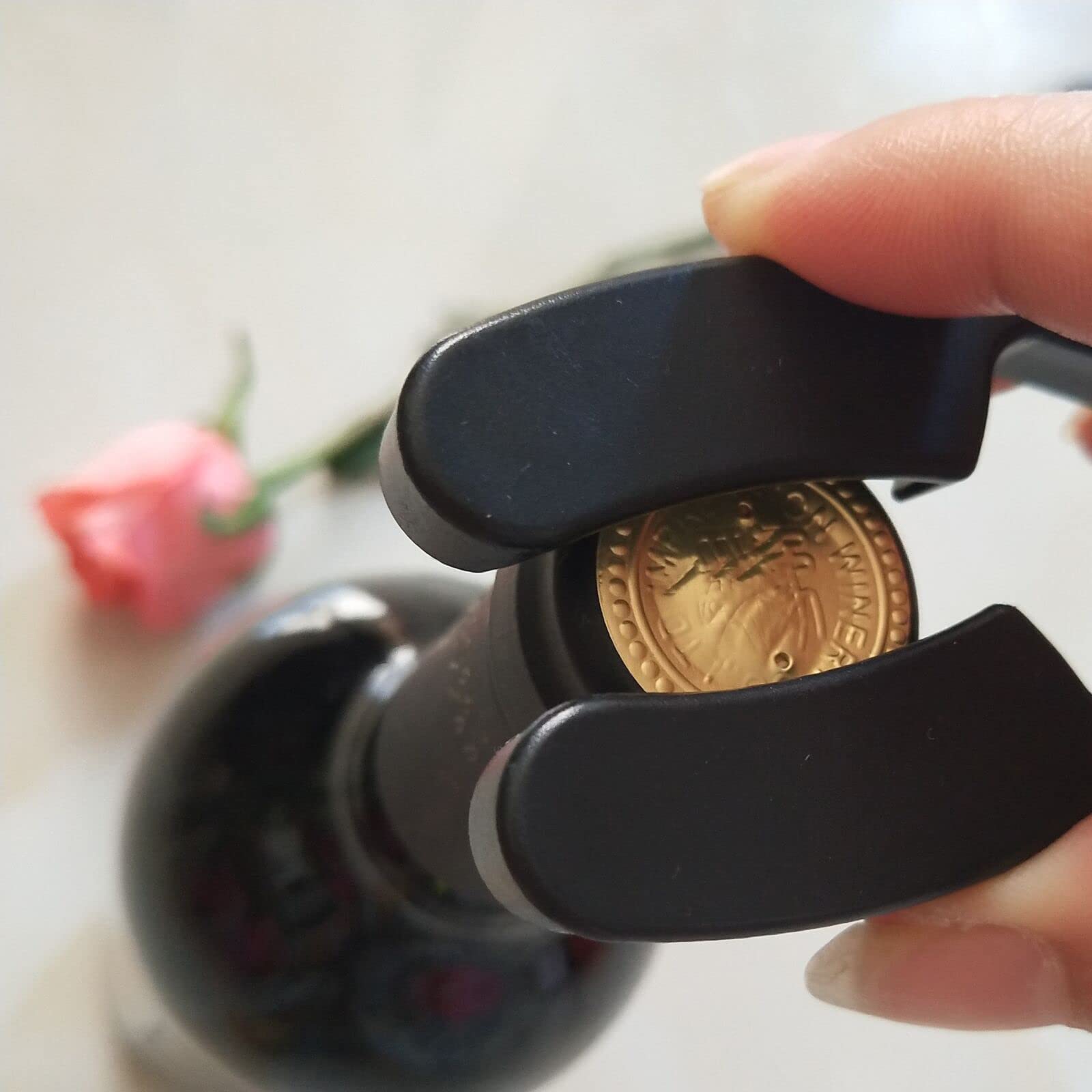 2 Tagliacapsule Per Bottiglie Vino - Rimuovi Facilmente La Carta Stagnola Con Lama In Acciaio - Foto 2