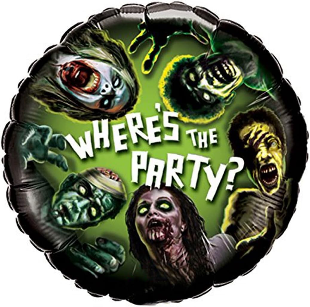 Zombie Halloween or Birthday Party Supplies 10pc Balloon Bouquet Decorations
