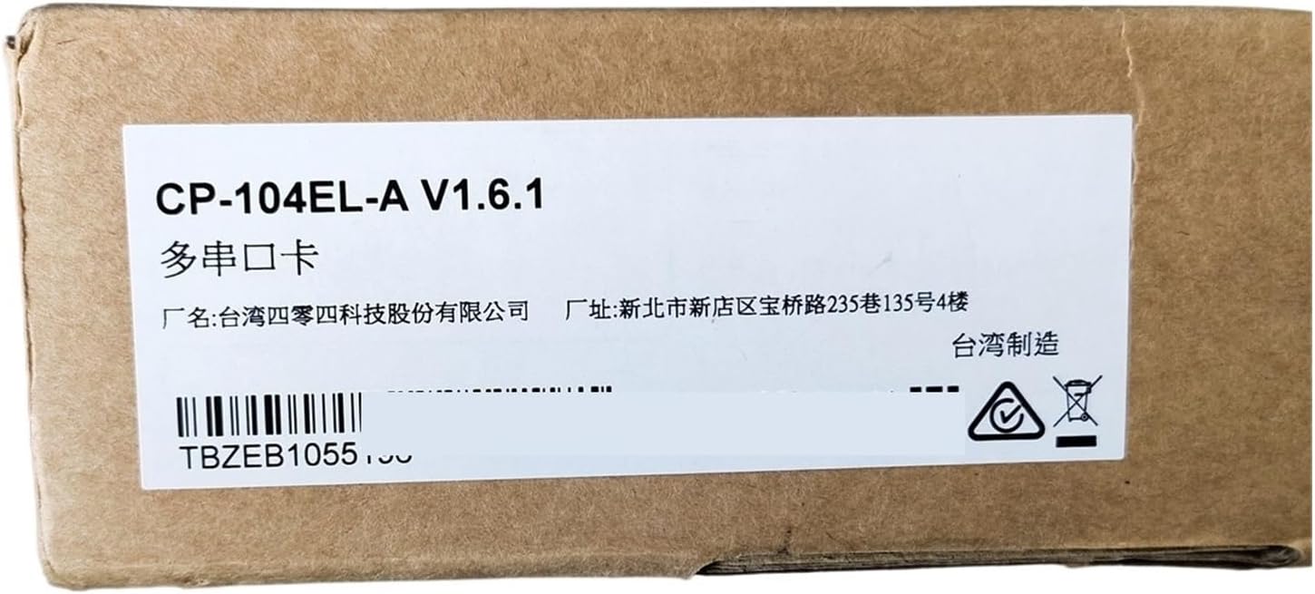 RS232 PCI-E Multi Serial Port 4 Ports CP-104EL-A Original