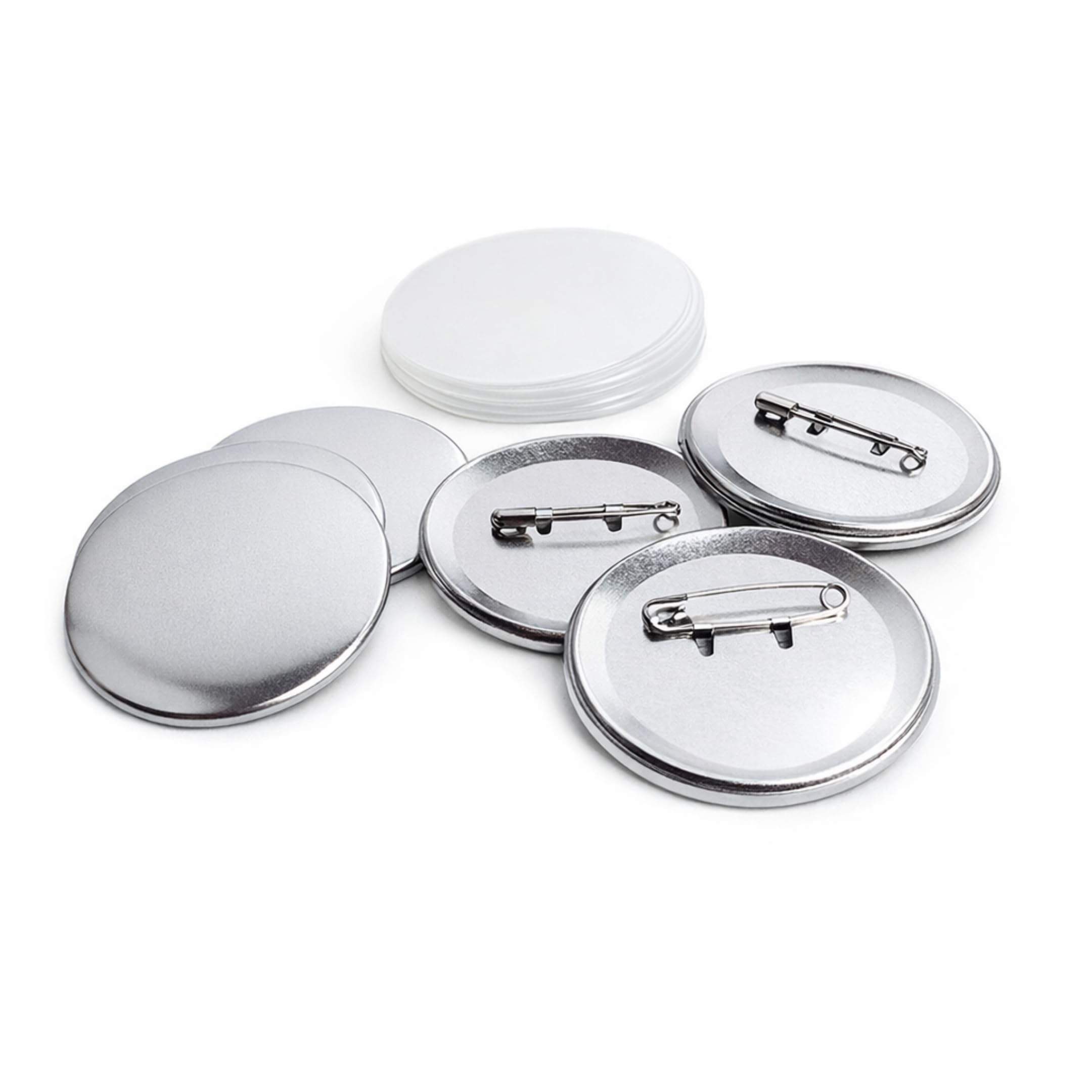 Amazon.co.jp: レジプロb 缶バッジ パーツセット 58mm 安全ピンタイプ