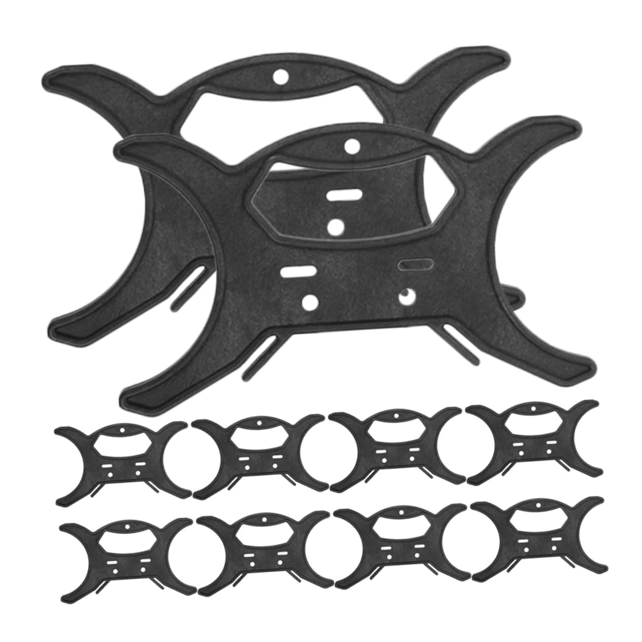 Cabilock 10Pcs Light Cable Manager Organizer Cord Storage Holder for Holiday Lights Compact Design for Home Office Travel Wire Storage