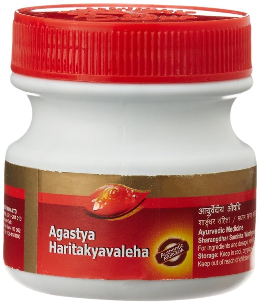 Daburr Agastya Haritaki Avaleha 250 g | Classical Ayurvedic Respiratory Wellness Paste | With Haritaki, Kantakari, Gokshura & 25+ Herbs | Supports Cough, Chest & Lung Health-image-6