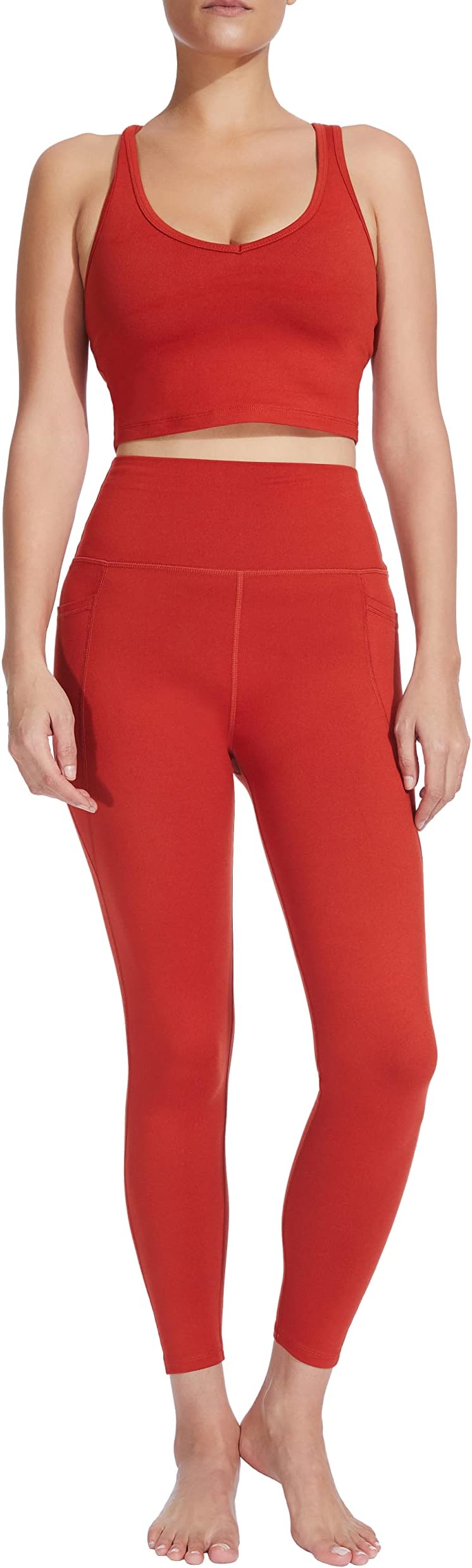 Sage CollectiveWomen's Leggings-High Waisted, Tummy Control, Yoga, Pilates, Running, Gym Workouts, Cycling & Casual Wear