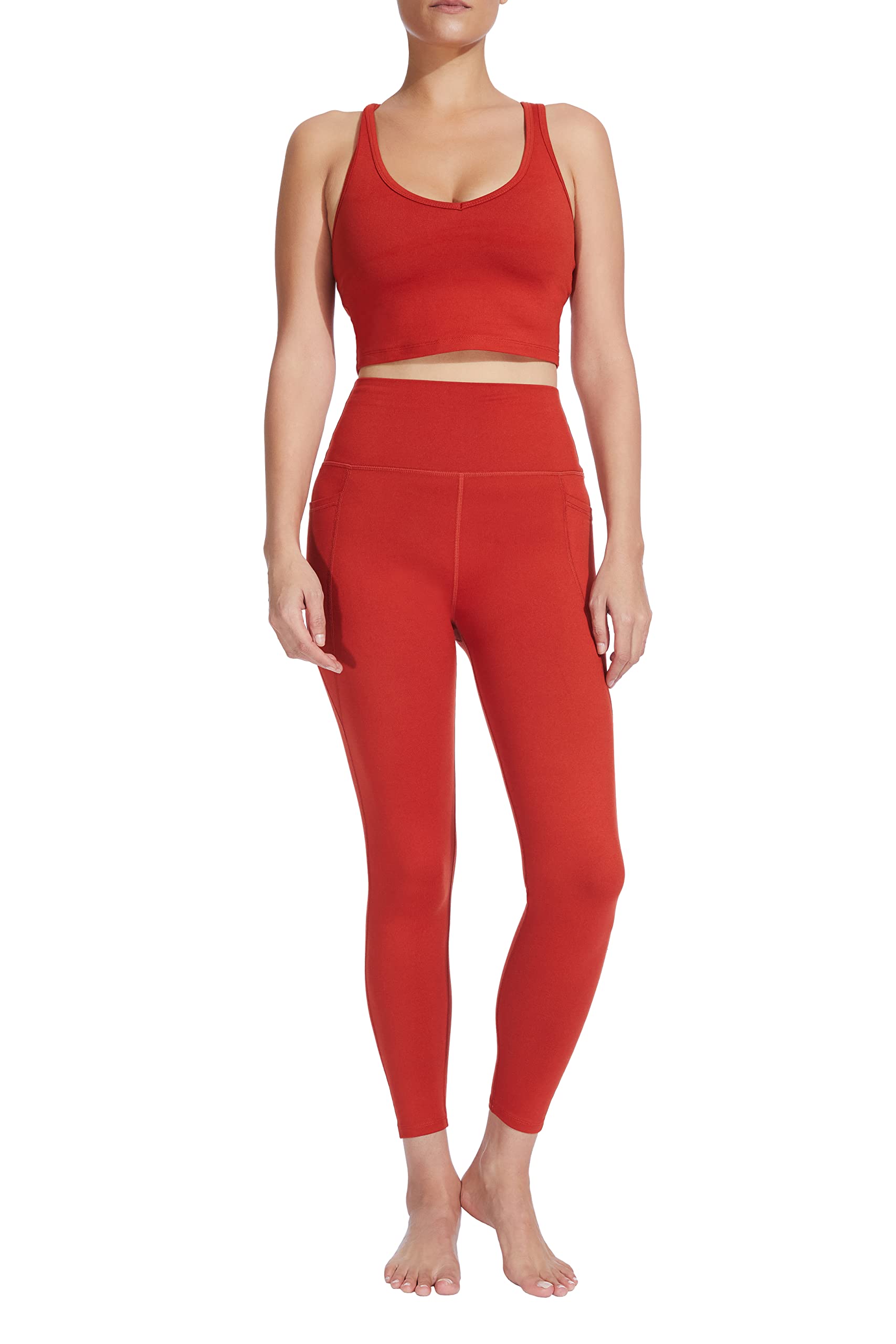 Sage CollectiveWomen's Leggings-High Waisted, Tummy Control, Yoga, Pilates, Running, Gym Workouts, Cycling & Casual Wear