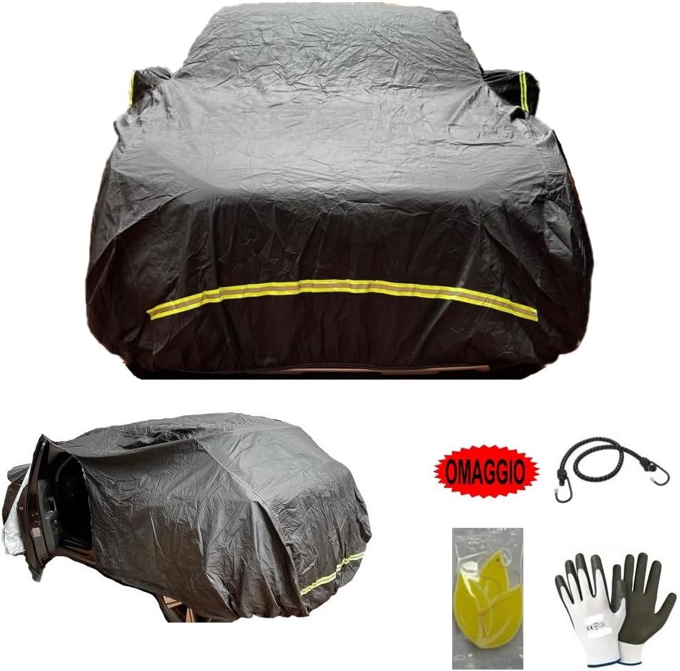 Compatible with Renault Scénic dCi 8 V 110 CV EDC Energy Bose Fleece Car Cover Waterproof Anti-Scratch Mould Size L 482 x 196 x 140 cm Car Cover with Side Zip