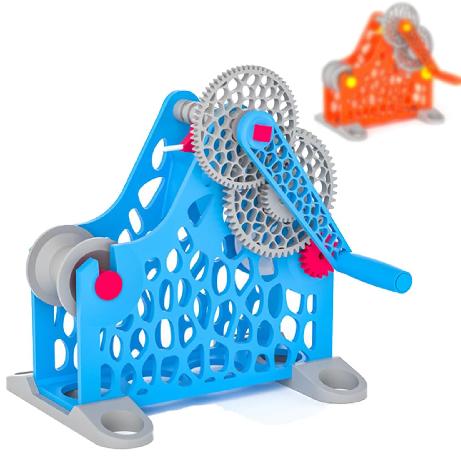 GmpTzitzith 3D Filament Spool Winder For 1kg Spools, 3d Filament Respooler, Electric Spool Rewinder, Automatic 3d Filament Respooler, 3D Printing Enthusiasts, Welders B.BlueManual