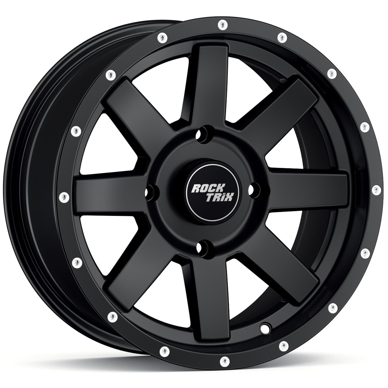 Amazon.com: RockTrix RT106 15in Wheel 15x7 4x110, 4+3 Offset, UTV