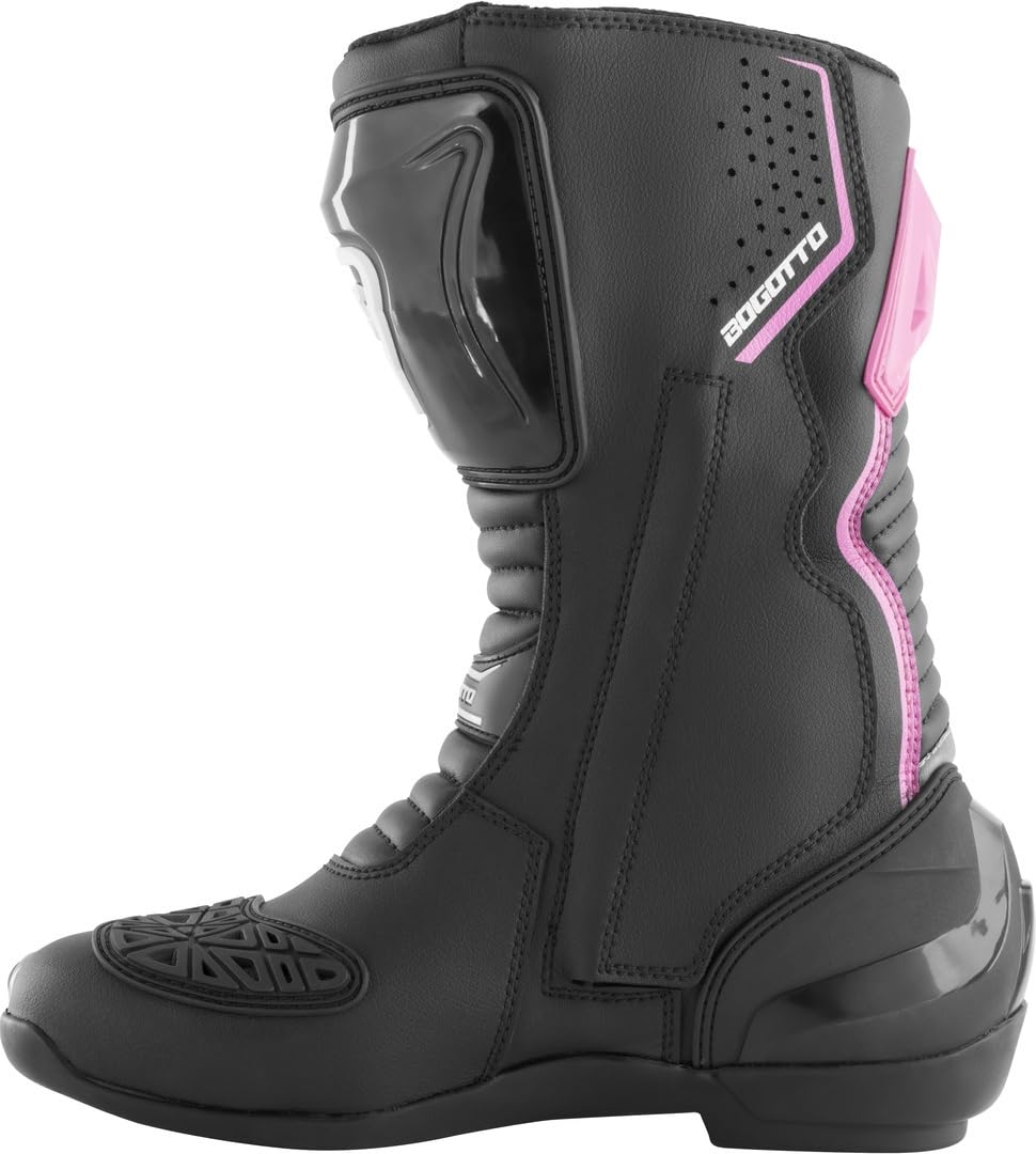 Bogotto Carta Race Stivali da moto da donna traforati