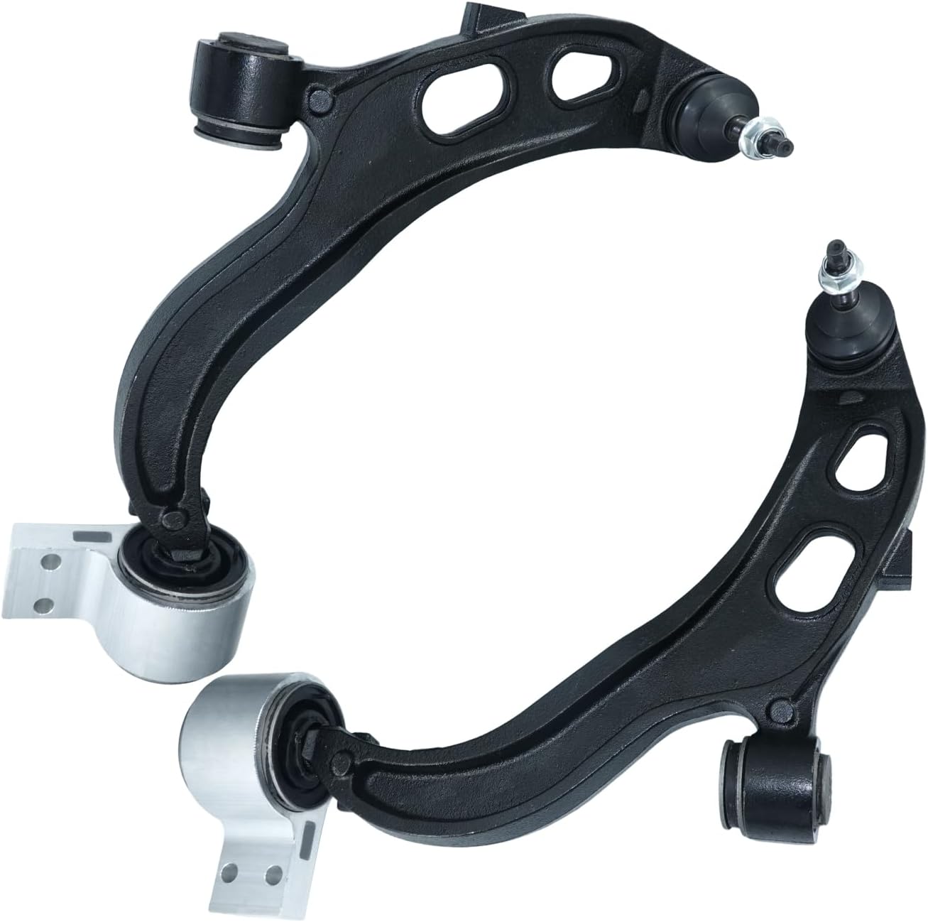 Frenzybro 2Pcs Front Lower Control Arms w/Ball Joint Bushings RK622916 RK622917 Assembly Replacement for 2012-2019 Ford Taurus Flex Lincoln MKT 2013-19 Ford Police 2012-2013 Lincoln MKS
