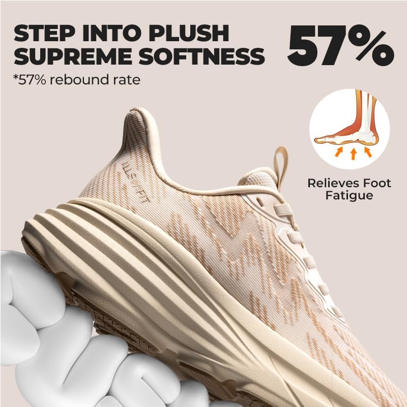 Women's Slip On Walking Shoes Hands-Free Cushion Running Tennis ActiveSolid Non-Slip Comfortable Workout Gym Athletic Fashion Sneakers - Image 4