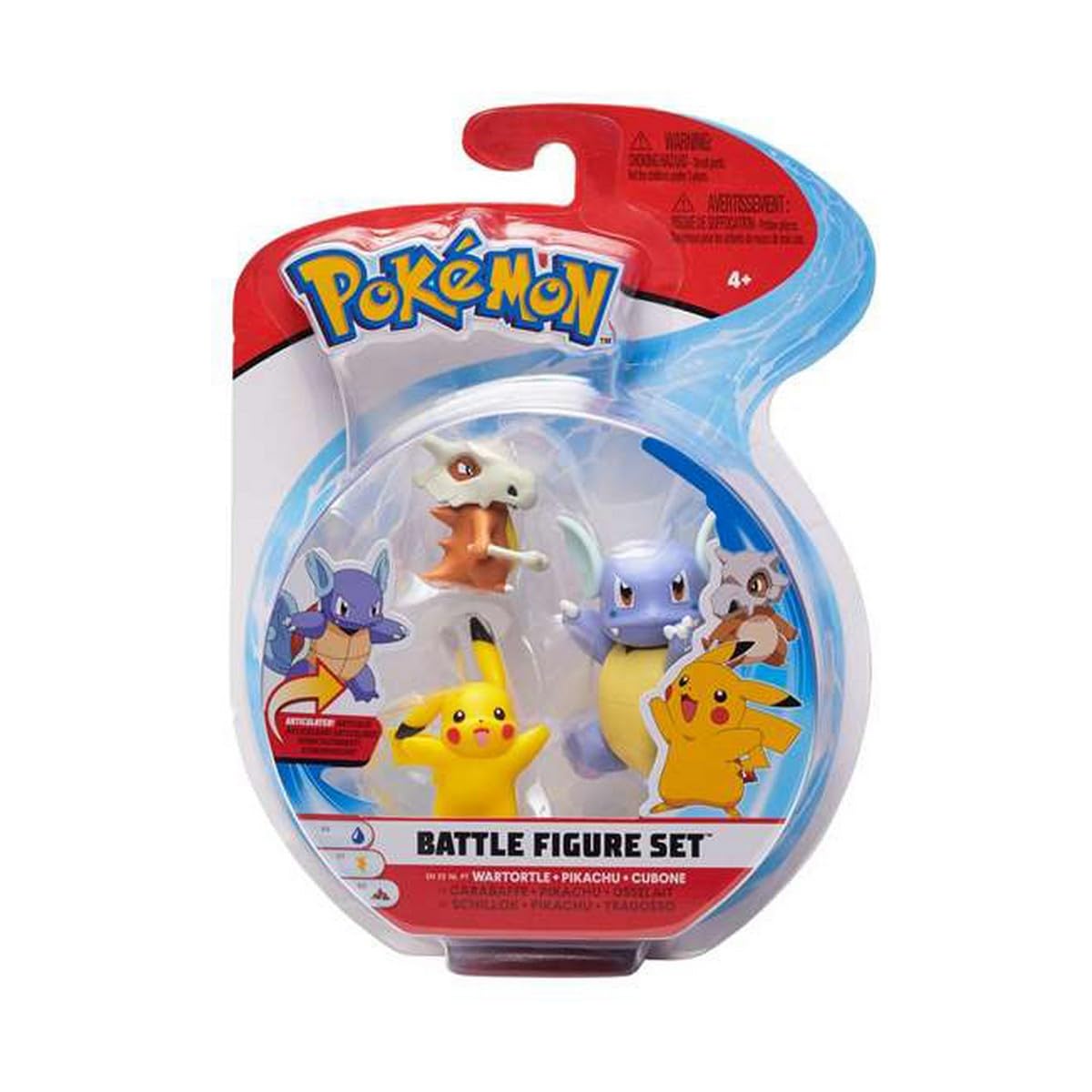 Bizak Pokemon - Set di 3 personaggi assortiti (63227225)