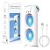 MIKANIX Mini Dual Air Fan Cooler | Mist Spray with 3 Wind Speed Mode | 90° Adjustable Rotation for Room, Kitchen, Home & Offi