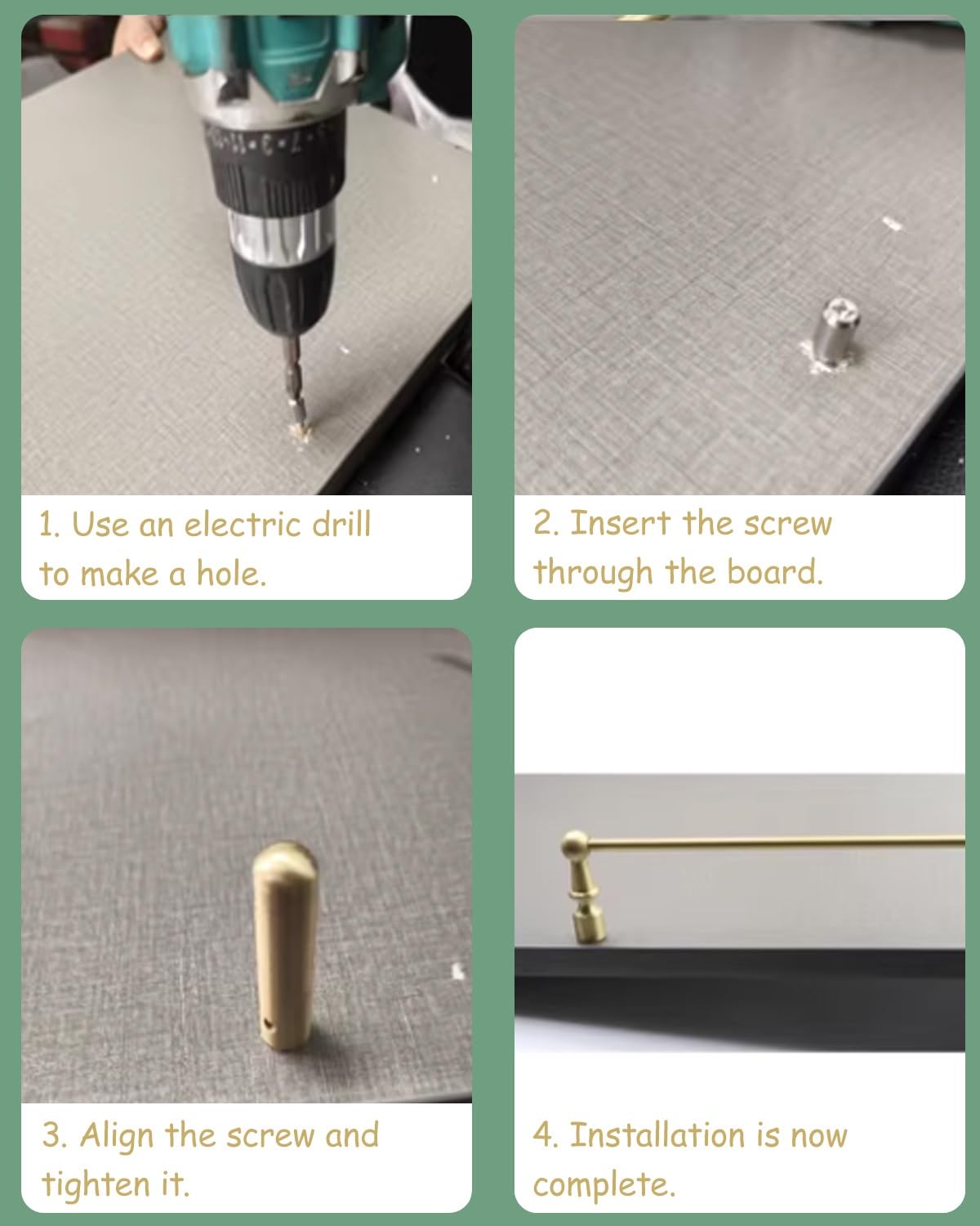 Genérico 2 Kits de rieles de protección para estantes de 24 Pulgadas - Barras de protección para gabinetes de Cocina y librerías, Sistema de Barrera Tubular antivuelco para estantes de Armario, segur