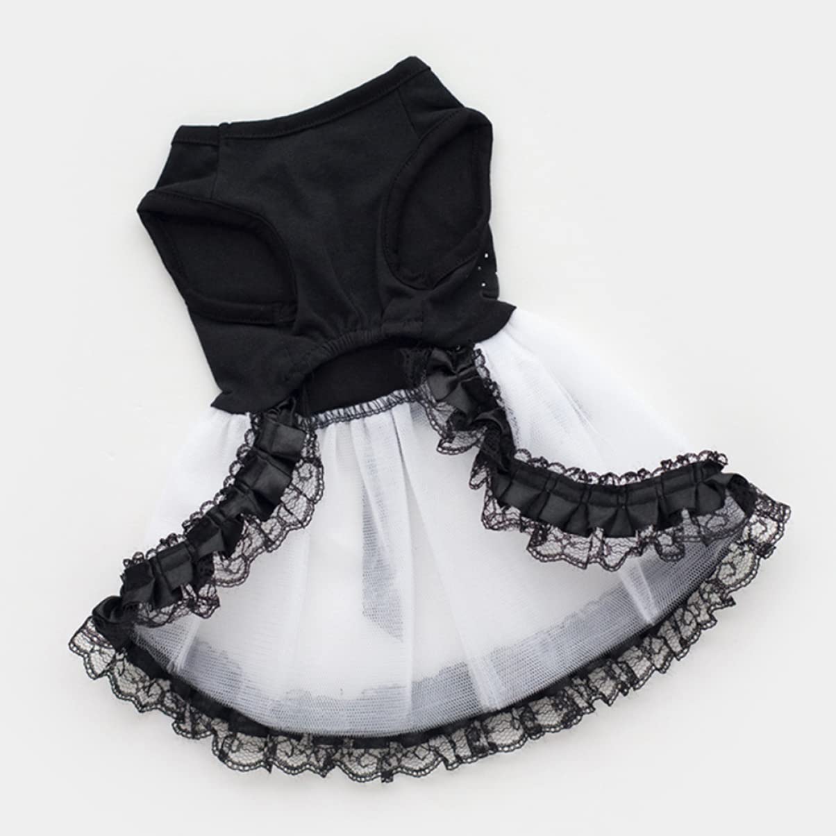 POPETPOP Dress Skirts Love Skirts Cat Pets Supplies Spring and Summer Skirts Dog Outfit Dog%20costumes Dog Dalmation Costume Dog Clothes Dog Clothing The 's Clothes - Image 2