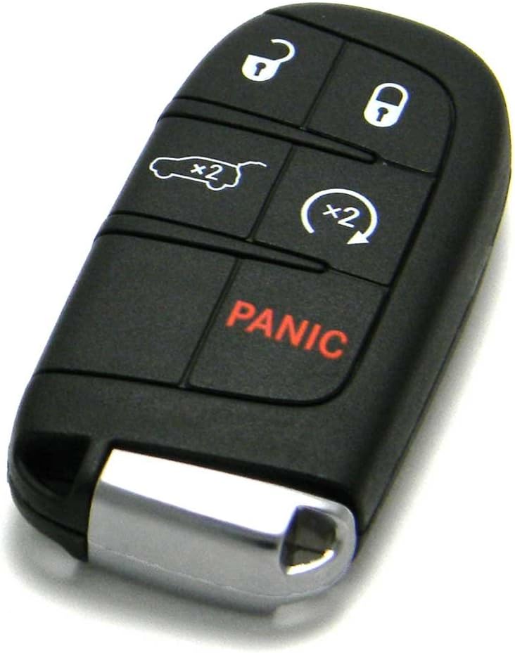 OEM SRT Keyless Entry Remote Fob 5-Button Smart Proximity Key (FCC ID: M3N-40821302 / P/N: 68240167)