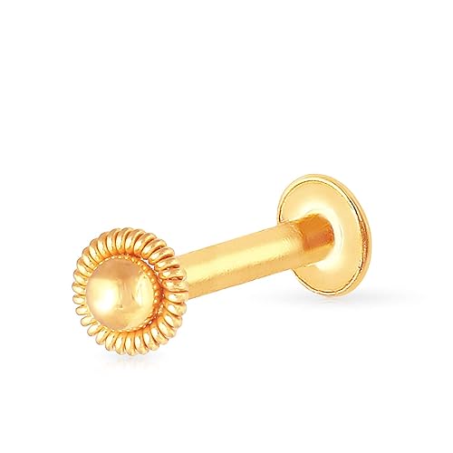 22k (916) Yellow Gold Nose Pin