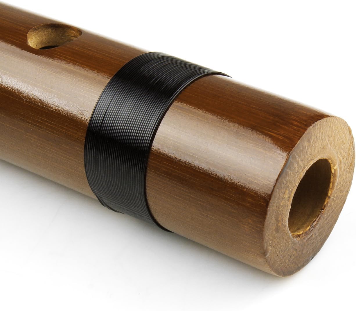 Wood Traditional Instruments Peruvian Quena Flutea Vertical Bamboo Flute Indian Clarinet Bamboo Quena Flute (Brown G Key)