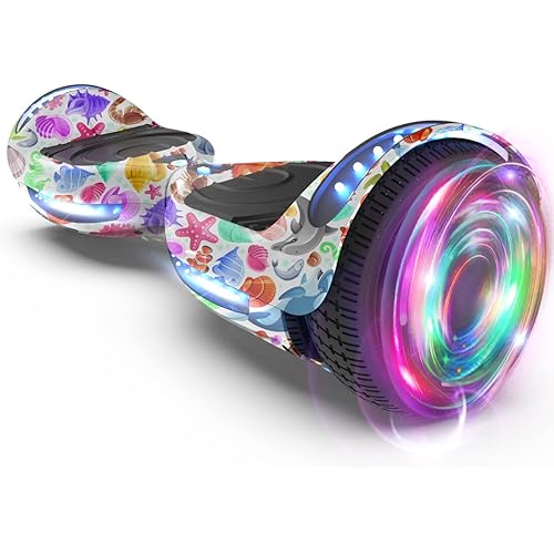 Hoverboard Certified HS2.01 Bluetooth Flash Wheel with LED Light Self Balancing Wheel Electric Scooter