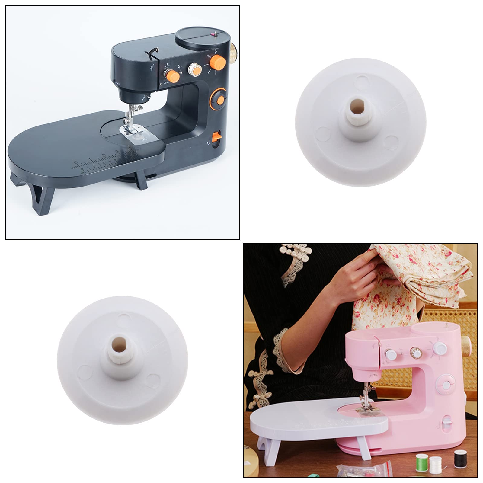 EMSea 4 Perni Portarocchetto Per Macchina Da Cucire – Compatibili Singer, Brother, Babylock – Diametro Foro 3 Mm - 2
