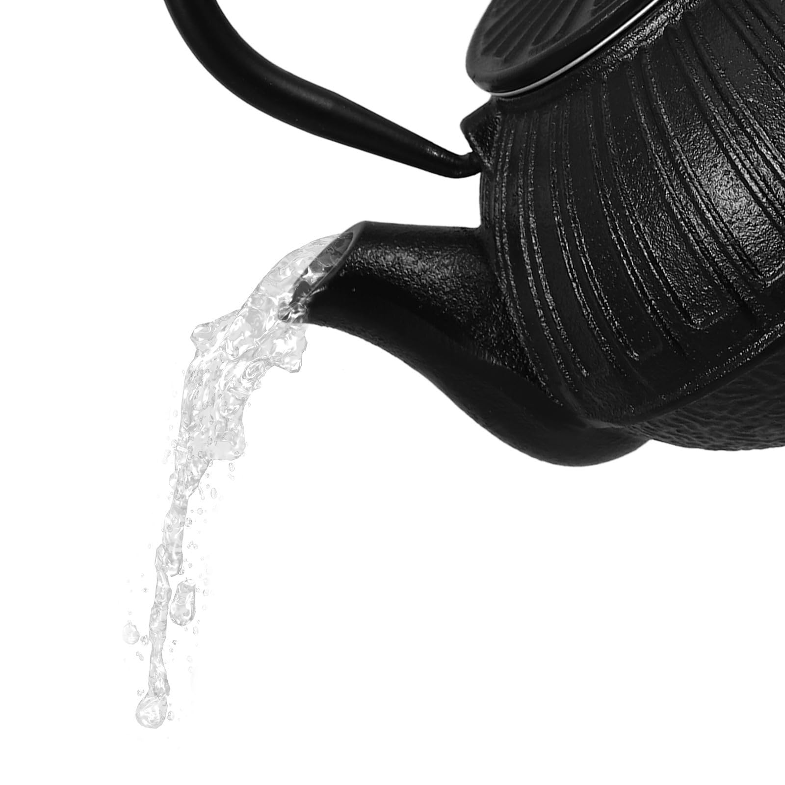 Tetera de Hierro Fundido de Estilo Japonés Infusor para Preparar Té, Capacidad 600ml, Diseño Elegante y Multifuncional Adecuado para Cocina y Compartir en Familia