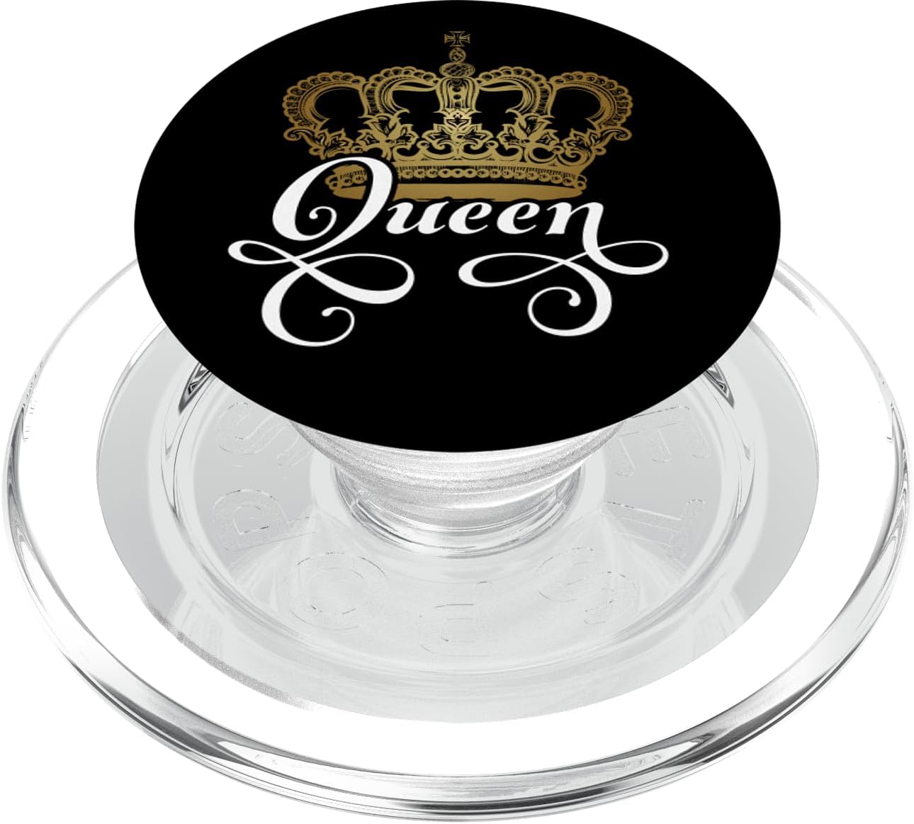 Queen Crown for Queens and Princesses Gift Idea Christmas PopSockets PopGrip: Swappable Grip for Phones & Tablets PopSockets MagSafe PopGrip for iPhone