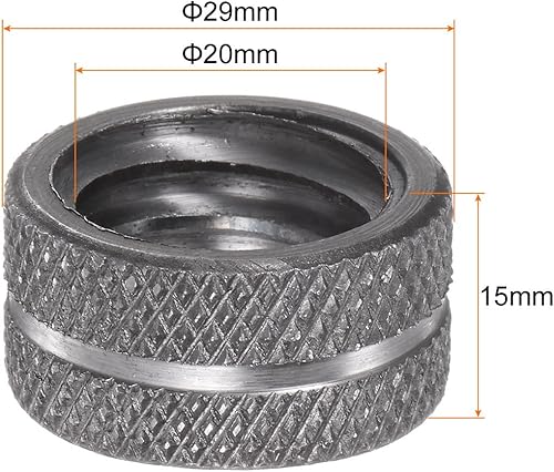 Miniatura 2 de Tuerca de llave de tubería de 12 pulgadas, llave de plomería de repuesto, tuerca de moleteado de acero de alto carbono