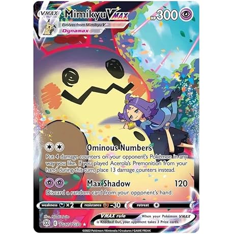 Mimikyu VMAX: A Character Rare from Sword & Shield: Brilliant Stars
