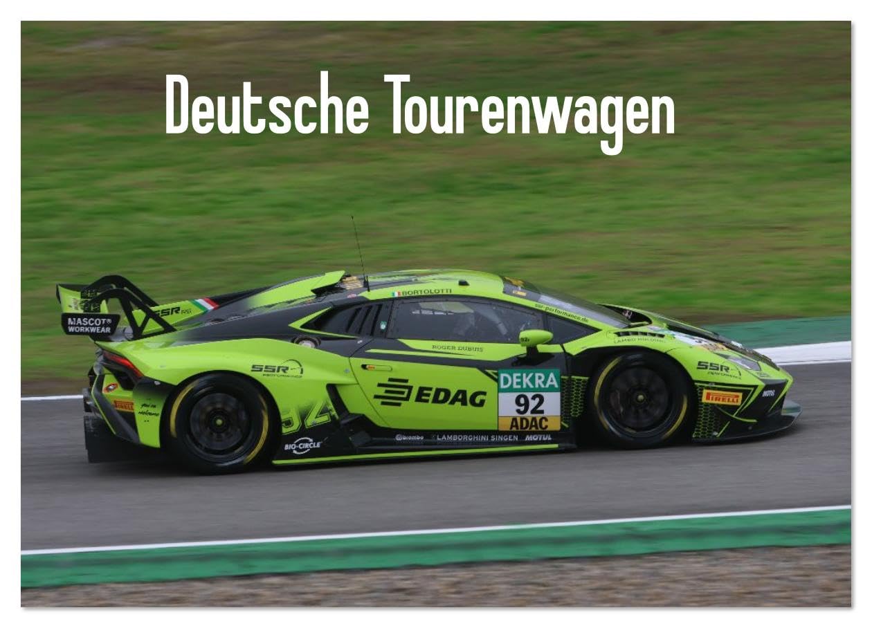 Deutsche Tourenwagen (Wandkalender 2026 DIN A3 quer), CALVENDO Monatskalender: Fotos aus der DTM (CALVENDO Sport)