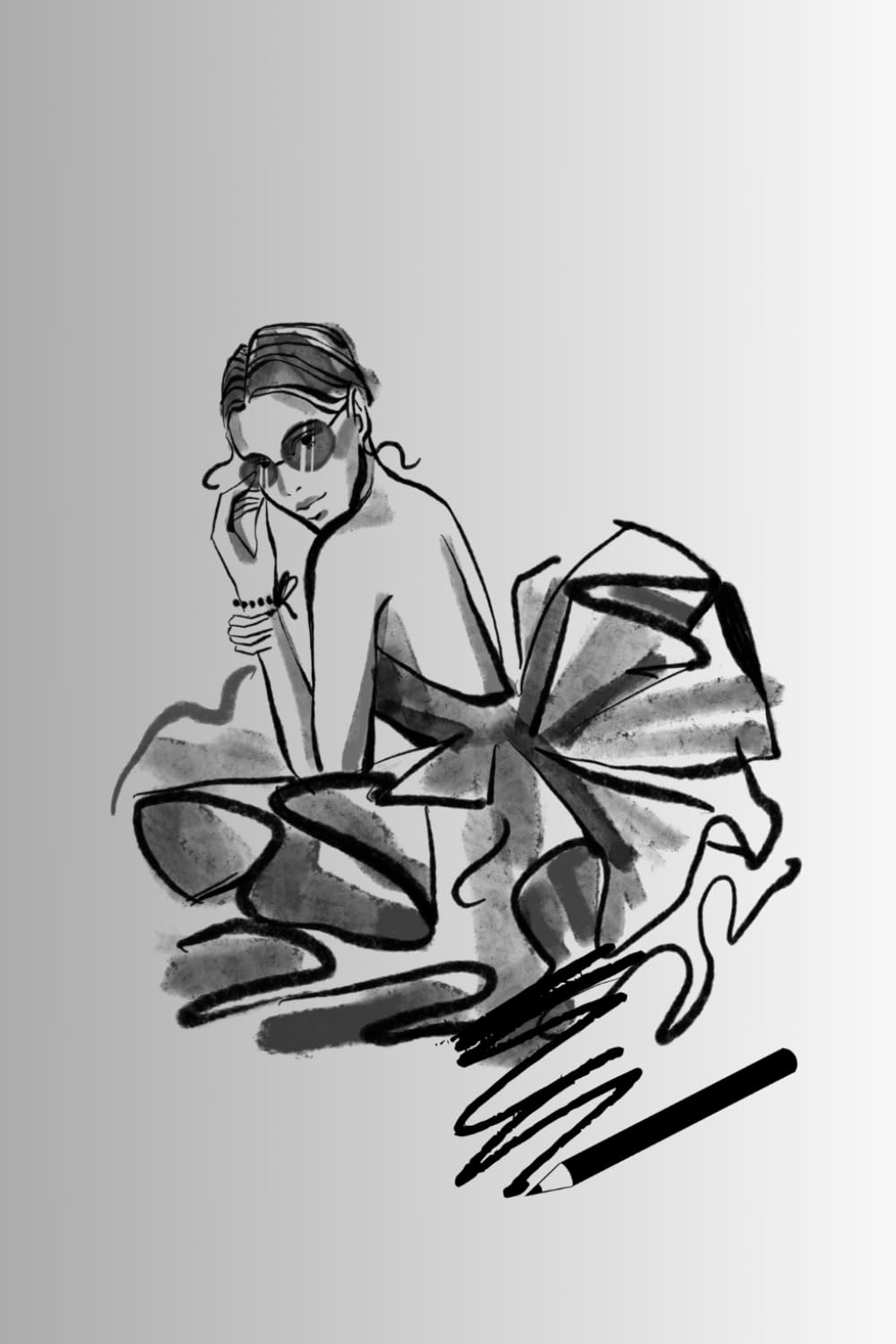 2024 Fashion Sketchbook. Fashion Design Sketchbook Paperback – 22 October 2023