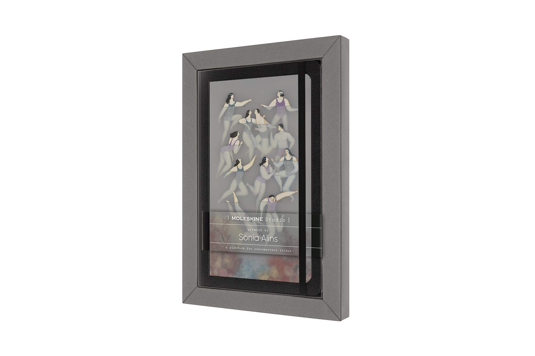 Moleskine Limited Edition Studio Collection Notebook, Hard Cover, Large (5" x 8.25"), Plain/Blank, Sonia Alins, 240 Pages