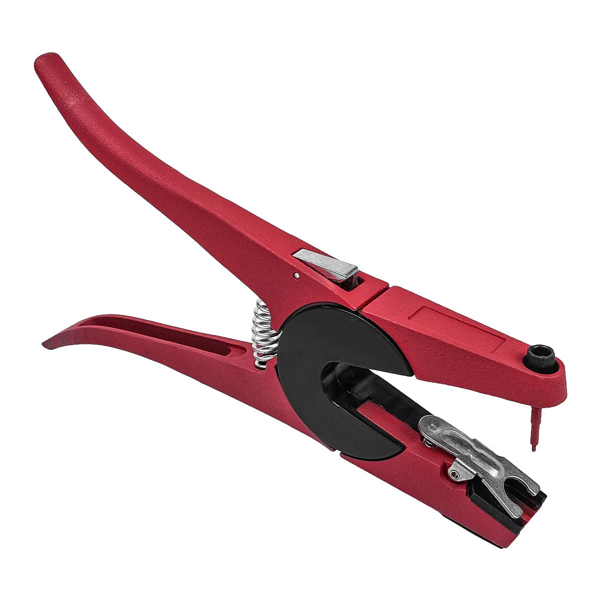 Applicatore Universale di Tag Auricolari per Bestiame Tag Auricolari Rotondi per Mucche, maiali,Cavalli Strumento di identificazione degli Animali veterinari Forniture agricole durevoli
