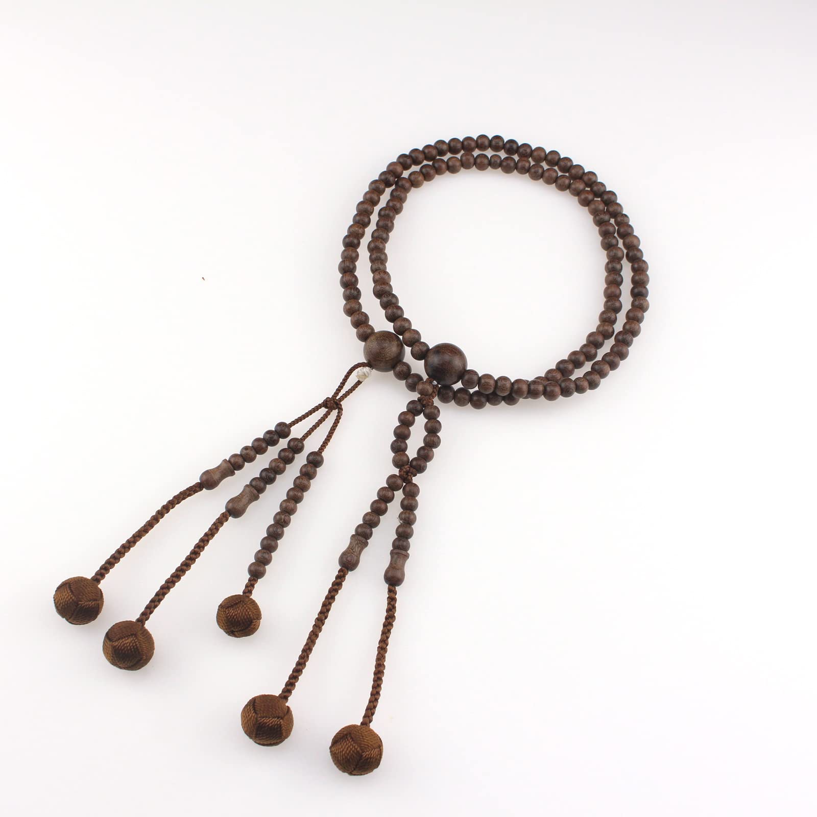 beirunde Nichiren Buddhist Beads Juzu, Soka Gakkai Beads, SGI Prayer Beads, SGI Buddhism Mala, SGI Chanting Beads, Nichiren Shoshu Juzu, Phoebe Sheareri Zhennan Wood Beads and Juzu Bag
